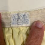 Vanity Fair Vtg  60’s Tricot Nylon Pajama Set Yellow Silky Stretch Women’s 34/S Photo 3