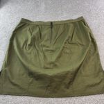 Lane Bryant Glamour Womens Plus Size 28 Olive Green Utility A-Line Mini Skirt Photo 6