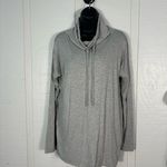 JJILL Pure Jill Gray Brushed–french Terry Cowl Photo 2