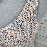 Jun & Ivy  Speckled Shimmer Back Twist Knit Sweater Cropped Tank Top XS‎ Photo 5