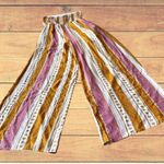 Peach Love California Jumpsuit Large Romper Strapless Smock Wide Legs H… Photo 6