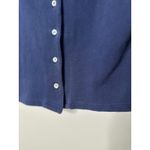 The Limited Vintage America Navy Blue Women Large Top Button Preppy School Old Money Photo 1