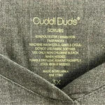 Cuddl Duds  scrubs top navy double pockets v neck. 3X. NWT Photo 4