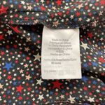 Madewell  Silk Ruffle-Hem Wrap Top in Starry Night Size Medium Photo 8