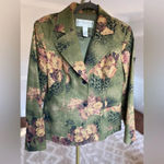 Doncaster Vintage Garden Party Floralcore Jacket Scandi Old Money 100% cotton Photo 2
