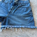 Madewell Shorts Womens 31 The Momjean Medium Wash Denim Cut Offs 3.5" Inseam Photo 8