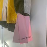 Avec Les Filles  Colorblock Nylon Track Jacket - Size L‎ - Olive Multi - NWT Photo 8