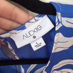 Alexis  Coastal Floral Large Blue Dress Sz L Photo 4