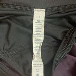Lululemon Speed Shorts 2.5" Purple and Black Pattern Size 6 Photo 3