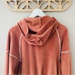 Urban Outfitters Oversized Button Up Hoodie Brown Sz XS Photo 7