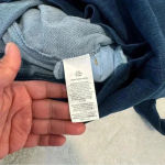 BODEN Hotch Denim Midi DressHotched Denim Size 6p Blue Photo 6