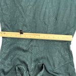 Betsey Johnson  Hunter Green Snake Print Long Sleeve Tie Front Shirt Dress Size 4 Photo 9