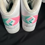 FILA  White High-Top Sneakers with Colorful Details Photo 7