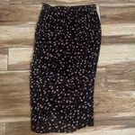 Rebecca Minkoff Rebecca mink off black floral midi skirt Photo 4