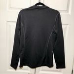 Spyder Women’s Black  Baselayer 1/4 Zip Long Sleeve Top Size L Photo 4