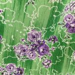 Shandar Nightgown Nursing‎ Breastfeeding Maxi Green Floral Sleepwear Pajamas Pjs Size M Photo 14