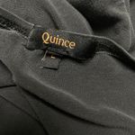 Quince Black Stretch Jersey Dress Size Large Tank Sleeveles Pockets Minimalist Photo 3