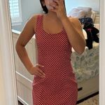 Rampage Vintage Red Floral Sleeveless Mini Dress Photo 5