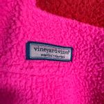 Vineyard Vines 1/4 Zip Colorblock Fleece Pullover Jacket Women's Small Pink Red Photo 8