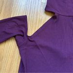 Emma & Sam NWT  Purple Halter Neck Cold Shoulder Cropped Open Back Top Si… Photo 1