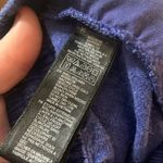 Forever 21  Blue Linen Blend Pull On Skirt Medium Photo 2