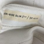 Anthropologie White High Rise Slim Distressed Cropped Jeans By Pilcro 32 Photo 8