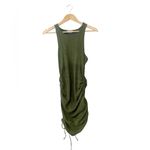 Lovers + Friends ‎ Juliet Marled Olive Green Ruched Mini Dress Size Medium Photo 1