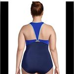 Lands' End NWT  Racerback One Piece Deep Sea Navy size 12 Photo 1