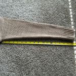 Camel Knit Cropped Quarter Zip Cupcake Boutique Size Small Tan Photo 6