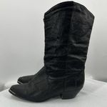 Dingo Vintage Black Womens Boots 6 Western Rodeo Boho Festival Photo 6