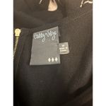 Gabby Skye Women Size M Black and Beige Sweater Dress Ethereal Goth Whimsical Photo 6