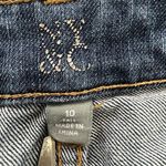 NY&C Low Rise Curvy Bootcut Jeans Womens 10 Tall Blue Stretch Denim Classic City Photo 3