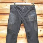 Maje  Black Low Rise Slim Skinny Ankle Jeans Photo 3