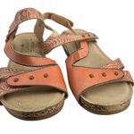L'ATISTE L' Artiste Quilana Ankle Strap Sandal Peach Womens 37 Photo 1