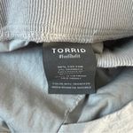 Torrid Crop Pull-On Skinny Stretch Poplin Mid-Rise Pant Gray Harbor Mist Size 1X Photo 10