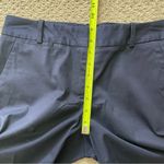 Talbots  Mid Rise Navy Chino Minimalist Modest Shorts 2 Photo 3