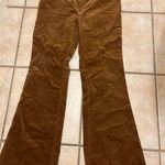 Womens Rocks&Indigo brown/tan flare corduroy pants Brown Size 10 Photo 0