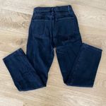 Revice Denim - Slit Knee Straight Leg Jeans in Black Photo 5