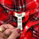 PINK - Victoria's Secret  Red Plaid‎ Plush Robe Women’s Size Medium Large Photo 6