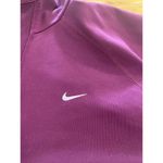 Nike Pullover Dri Fit Hood Long Sleeve Purple Run Ahtleisure Athletic Size Small Photo 4