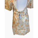 Adelyn Rae Alicia Orange Floral Sheath Dress - Size Medium NWT Photo 5