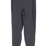 Lululemon Womens Fresh Track Reflective Zip Cuffs Jogger Tights Dark Carbon Size Gray Size 6 Photo 1