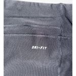 Nike  Dri-Fit Cropped Black Womens Running Leggings size S small Straight Leg Photo 6