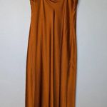Abercrombie & Fitch copper midi slip dress Medium Photo 1
