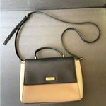 Kate Spade  Paterson Court Brynlee Satchel Purse Beige Black Cream *READ* Photo 2