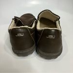 Jbu crimson oxford flats loafers vegan faux leather brown women’s size 9.5 Photo 5