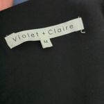 Violet + Claire Black Sleeveless Embellished Neckline Blouse Size Medium Photo 5