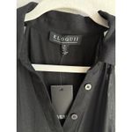 Eloquii Women's Linen Blend Belted Halter Neck Jumpsuit Button Front Size 18 NEW Photo 6