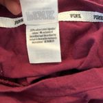 PINK - Victoria's Secret PINK burgundy tee top shirt short sleeve women’s small Photo 2