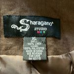 Sharagano  100% linen jacket 3!4 sleeves Photo 4